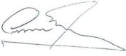 Cesar signature